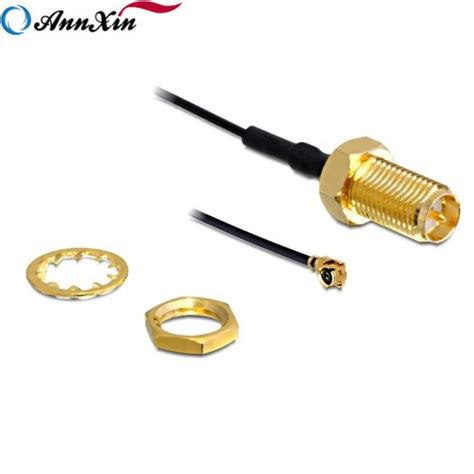 Rp Sma Female Bulkhead To Ipex U Fl Rf Pigtail Coaxial Cable