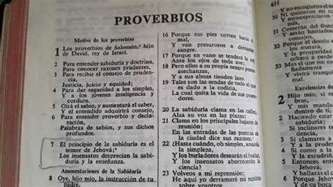 Biblia Reina Valera con Números Strong Proverbios Biblia Yahveh