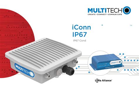 MultiConnect Conduit IP67 Base Station Datasheet By Multi Tech