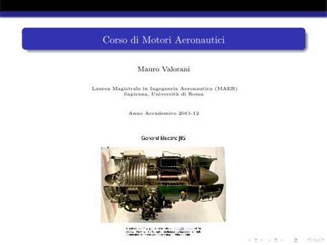 Pdf Corso Di Motori Aeronautici Web Srv Ing Uniroma Itweb Srv Ing