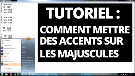 Accent Et Majuscule Comment Mettre Des Accents Sur Les Majuscules