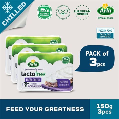 Arla Lactofree Cream Cheese G Pack Shopee Philippines