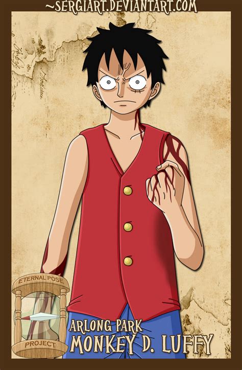 Epp Arlong Park Luffy By Sergiart On Deviantart