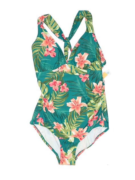 Kona Sol Pre Owned Kona Sol Womens Size Xl One Piece Swimsuit