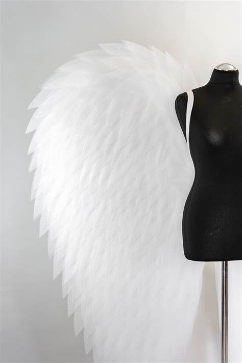 White Angel Wings Costume Extra Large Size Photo Prop Etsy