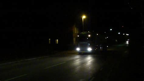 Scania R420 Joh s Rasmussen Svebölle Denmark at night YouTube