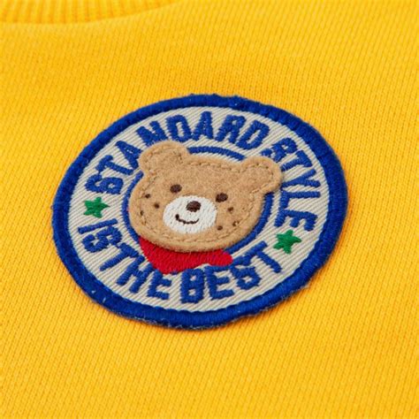 ミキハウス ホットビスケッツ mikihouse HOT BISCUITS トレーナー 黄 イエロー cm u ナチュラルベビー Natural Baby 通販