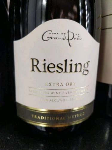 Domaine de Grand Pré Riesling Extra Dry Vivino US