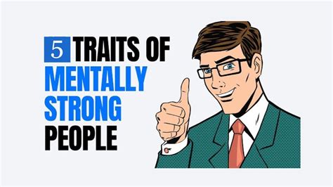 5 Personality Traits of Mentally Strong People