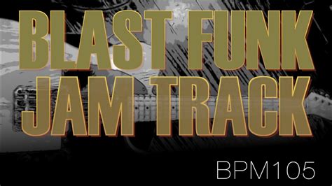 Blast Funk Fusion Backing Track Jam In Dm Youtube