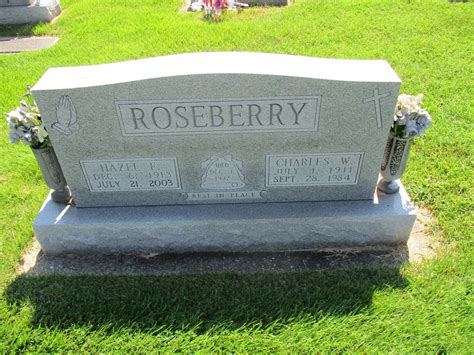 Hazel Edith Miller Roseberry Find A Grave Memorial