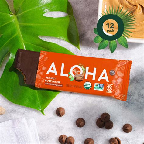 Peanut Butter Cup Protein Bar Aloha Aloha