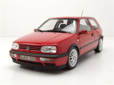 Modellauto VW Golf 3 GTI 1996 Rot 1 18 Norev Bei Modellautocenter 77 50