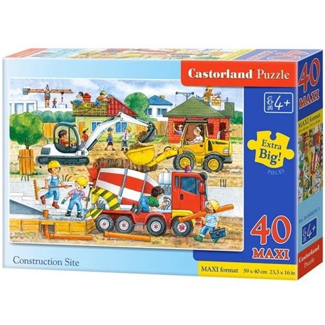 Racing Bolide Castorland Maxi Contour Puzzle 12pc