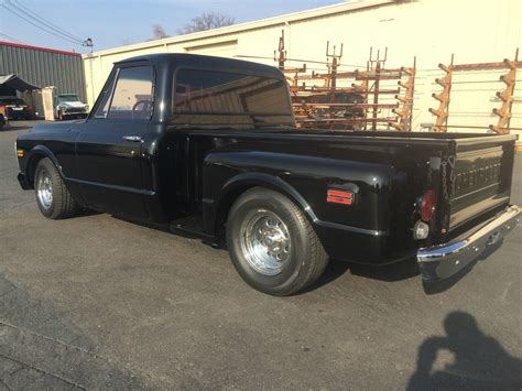 1969 Chevy Chevrolet C10 Short Bed Pick Up Truck Black Beauty For Sale