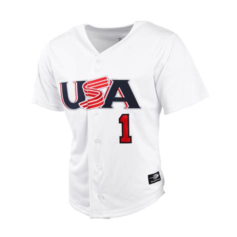 USA Baseball Replica Home Jersey | USA Baseball Shop