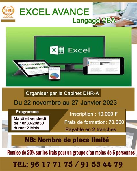 Atelier De Formation Pratique En Excel Avance Le Langage Vba