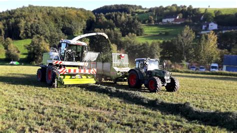 4 Schnitt 2019 Gras häckseln 5x Fendt Power Claas Jaguar 850