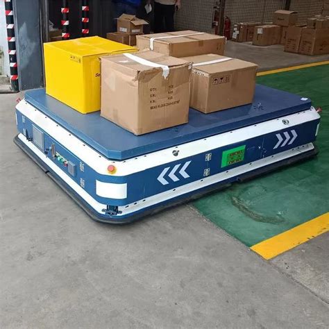 Automatic Guided Material Transport Robot Platform Transfer Cart