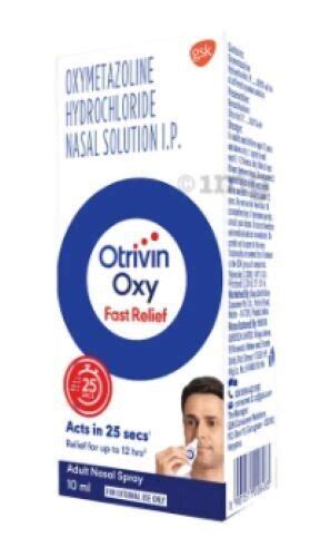 20 Packs Otrivin Adult Oxy Nasal Spray Clears Blocked Noses Fast Long