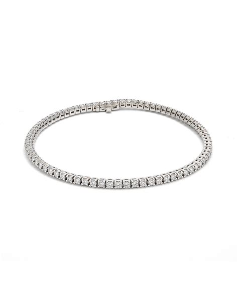 14k White Gold Diamond Tennis Bracelet 309cttw Bellman Jewelers