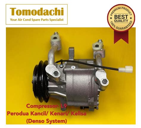 TOMODACHI Car Aircond Compressor DENSO L9 Perodua Kancil Kenari Kelisa