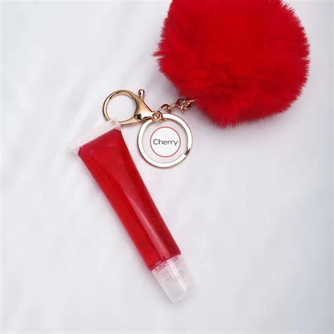 Wholesale Squeeze Tube Lip Gloss Lipgloss Private Label Vegan Shiny Lips Lip Gloss With Pompom