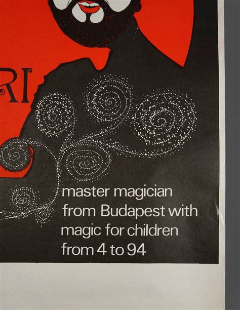 1960s The Magic Of Kovari Poster George Kovari Genuine Magic Etsy