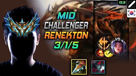 Challenger Renekton Mid Vs Irelia Kr