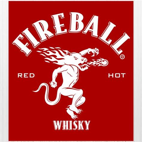 Fireball Whisky SVG | Fireball Logo PNG | Fireball Red Hot Whisky ...