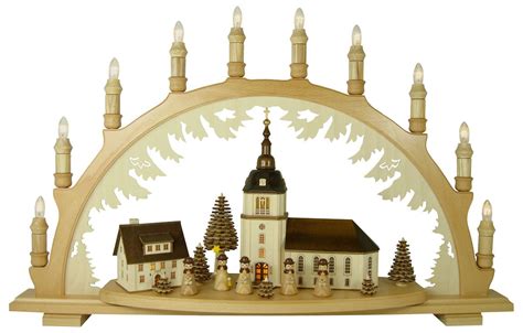 Flg Schwibbogen Dorfkirche Kurrende Natur Alles Erzgebirge Shop