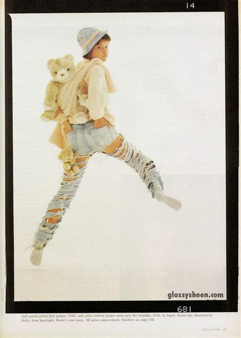 Glossy Sheen Bear Essentials Dolly April 1987