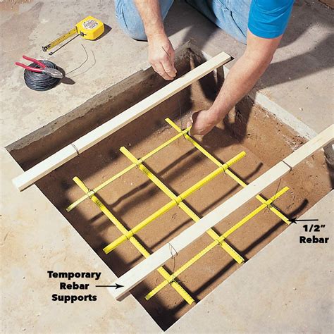 How To Repair A Load Bearing Post Concrete Footings Wood Repair