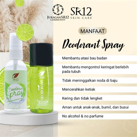 Jual Deodorant Sr Deodorant Spray Deodorant Spray Premium