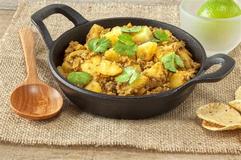 Beef and Potato Curry stock image. Image of main, healthy - 107112153