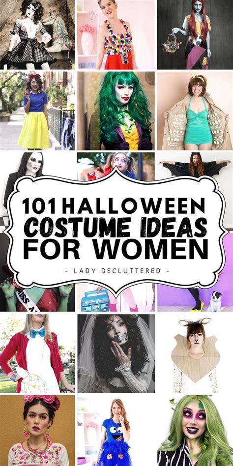 Halloween Costumes For Women Lady Decluttered Diy Halloween