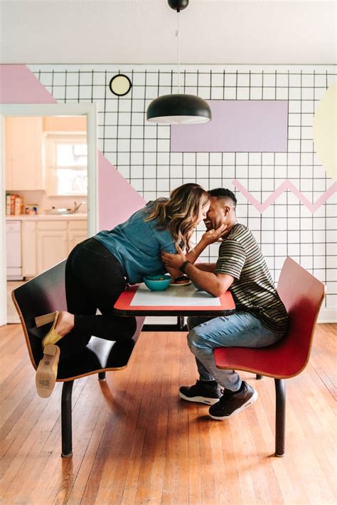 Retro 80s And 90s Engagement Shoot Popsugar Love And Sex Photo 15