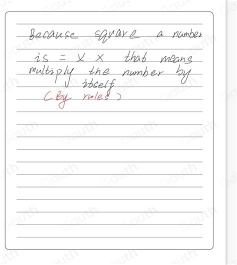 Solved: What does it mean to square a number? Choose 1 answer: Multiply ...