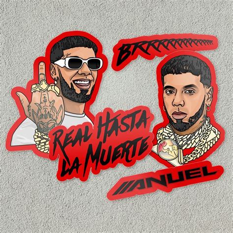 Anuel Aa Stickers Latin Music Reggaeton Etsy Canada In Canvas