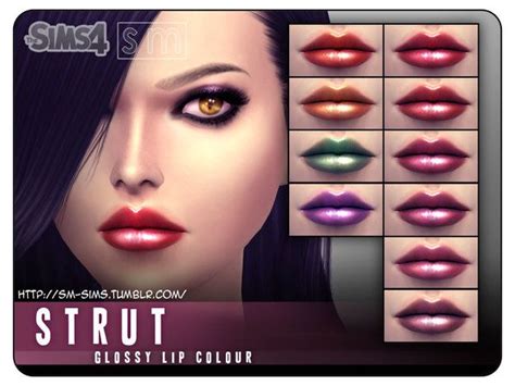 Screaming Mustard S Strut Glossy Lip Colour Lip Colour Glossy