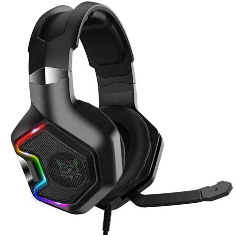 Headset Gamer Profissional Onikuma K Pro Rgb Preto Kase Distribuidora