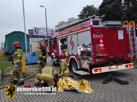 Zderzenie pociągów w Gdyni Ranni Gdynia