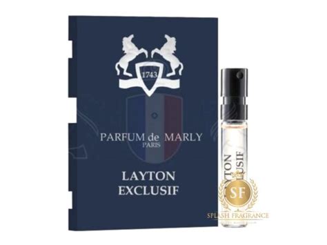 Layton Exclusif By Parfums De Marly 1 2ml EDP Perfume Sample Spray