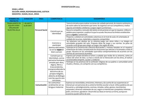 diversificación anual 5 años completa docx