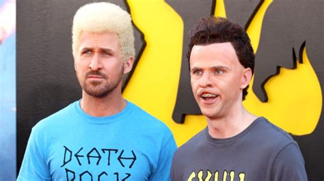 Ryan Gosling And Mikey Day Dressed As Beavis And Butt Head To Fall Guy Premiere Mens Journal