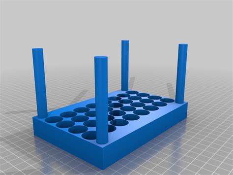 Бесплатный 3D файл Штабелируемый держатель батареи 18650 🔧・Идея 3D ...