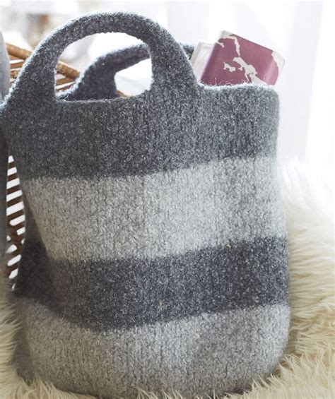 Easy Knit Tote Bags 10 Free Patterns