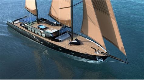 51m Steel Sailing Yacht For Sale