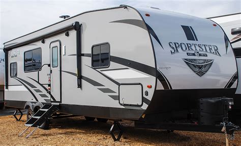 2019 Sportster 290thr Lightweight Travel Trailer Toy Hauler Kz Rv