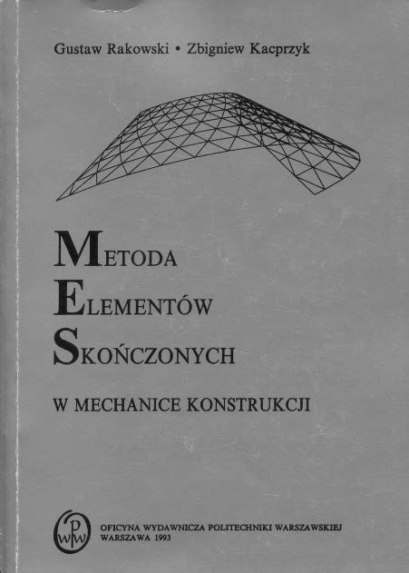 Metoda Element W Sko Czonych W Mechanice Ksi Ka Allegro